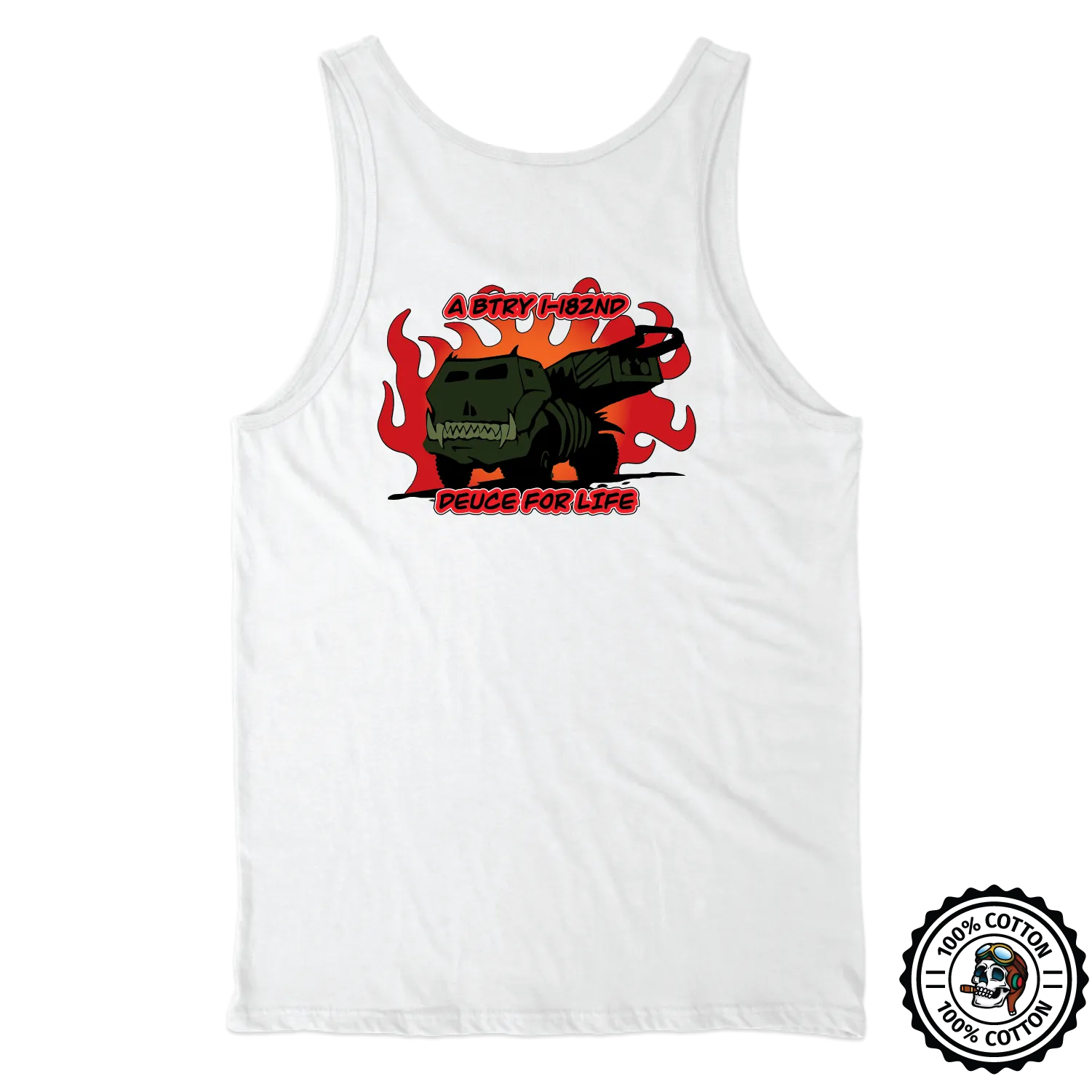 A BTRY, 1-182nd FA "GATORS" DFL Tank Tops