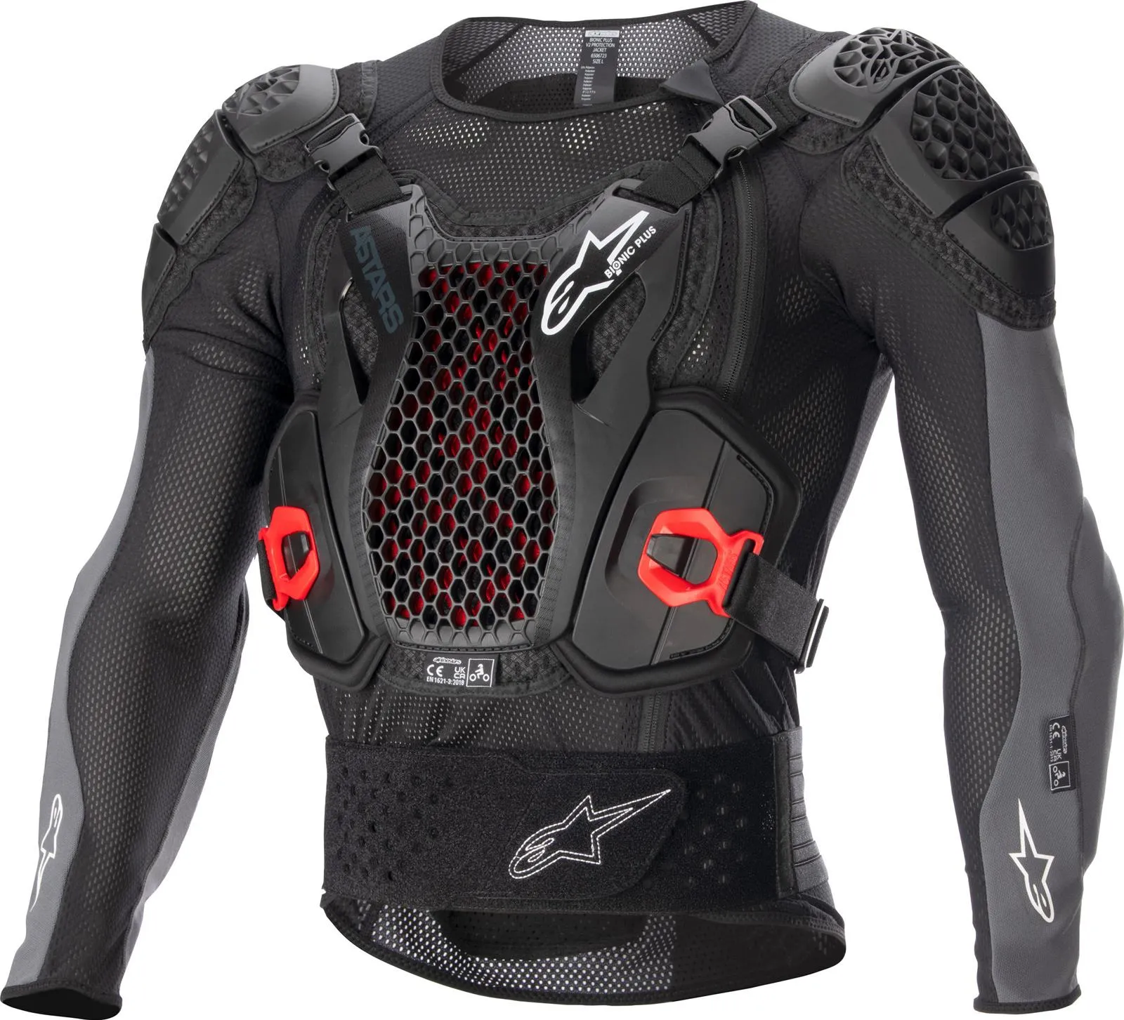 Alpinestars MX Bionic Plus V2 Mens Protective Jacket - Size XXL (6506723-1036)