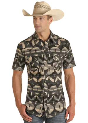 Aztec Night Men's Snap Up