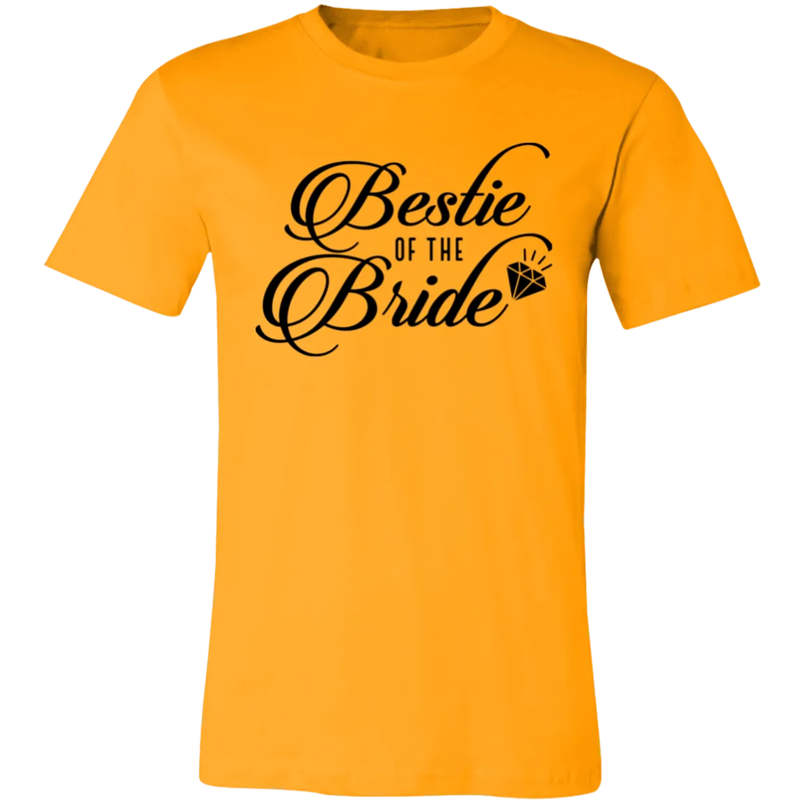 BESTIE OF THE BRIDE Unisex Jersey Short-Sleeve T-Shirt