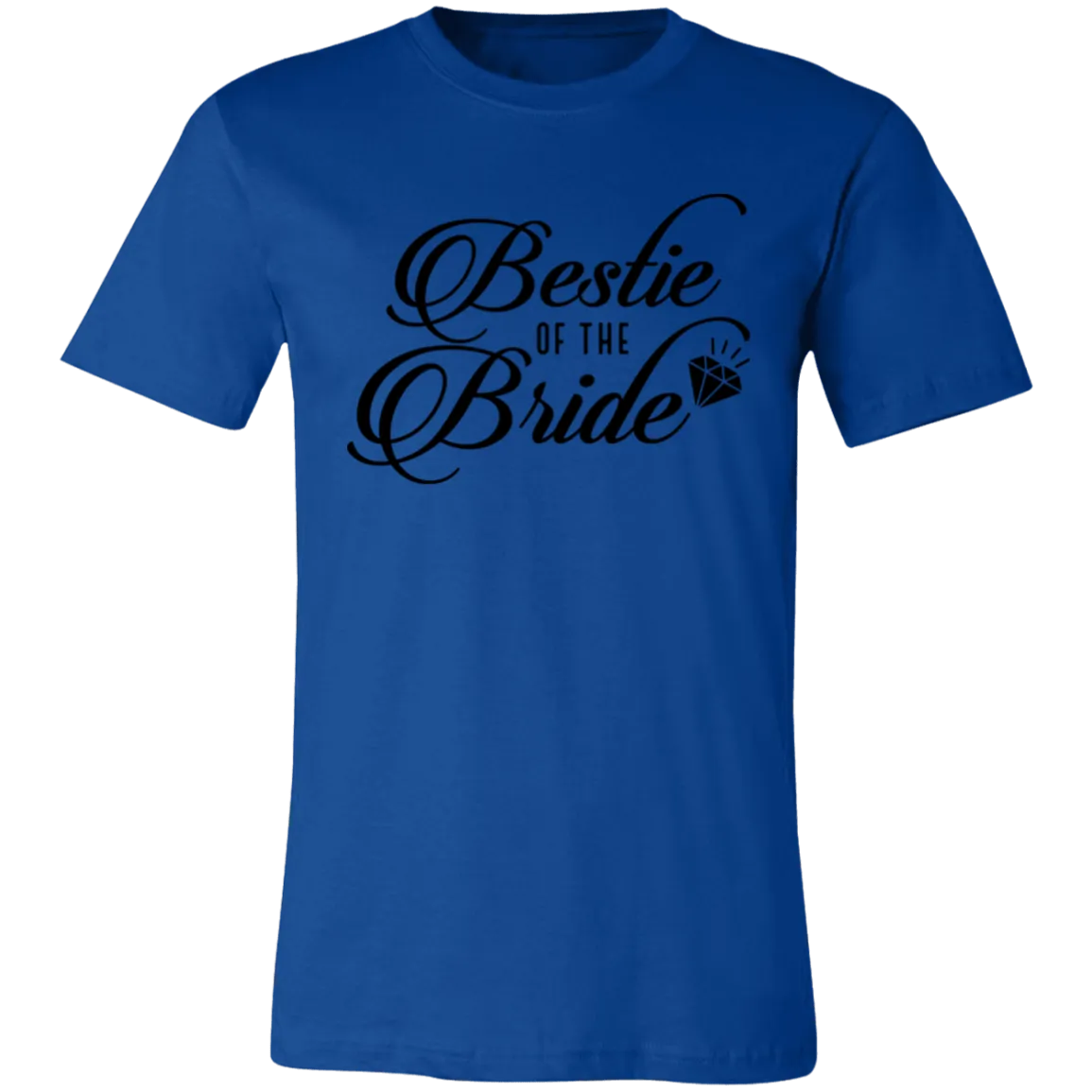 BESTIE OF THE BRIDE Unisex Jersey Short-Sleeve T-Shirt