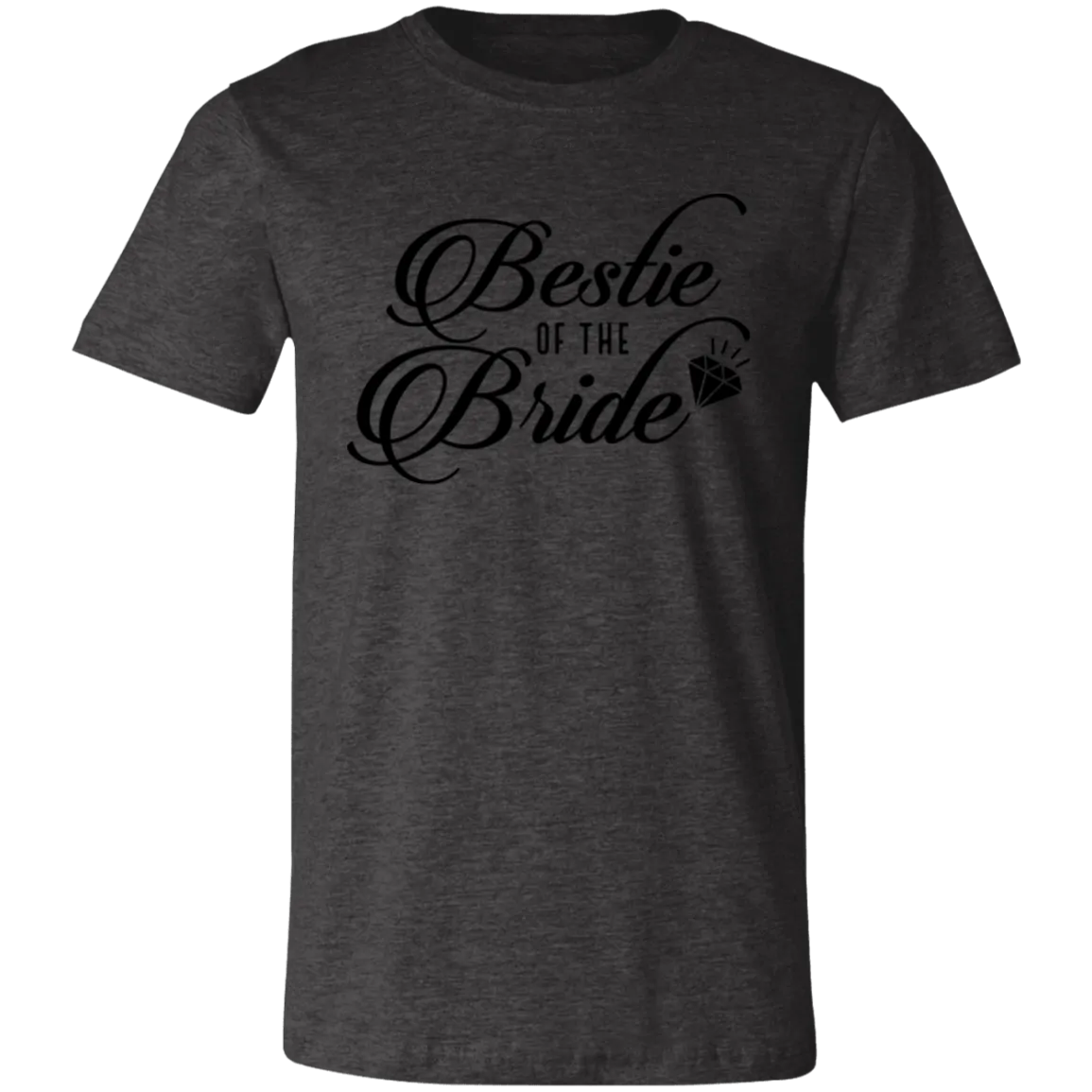 BESTIE OF THE BRIDE Unisex Jersey Short-Sleeve T-Shirt