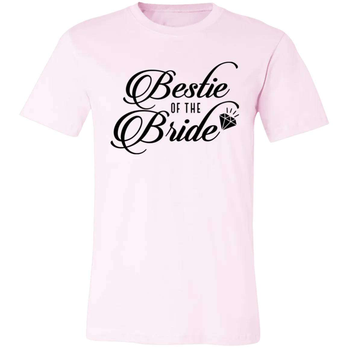 BESTIE OF THE BRIDE Unisex Jersey Short-Sleeve T-Shirt