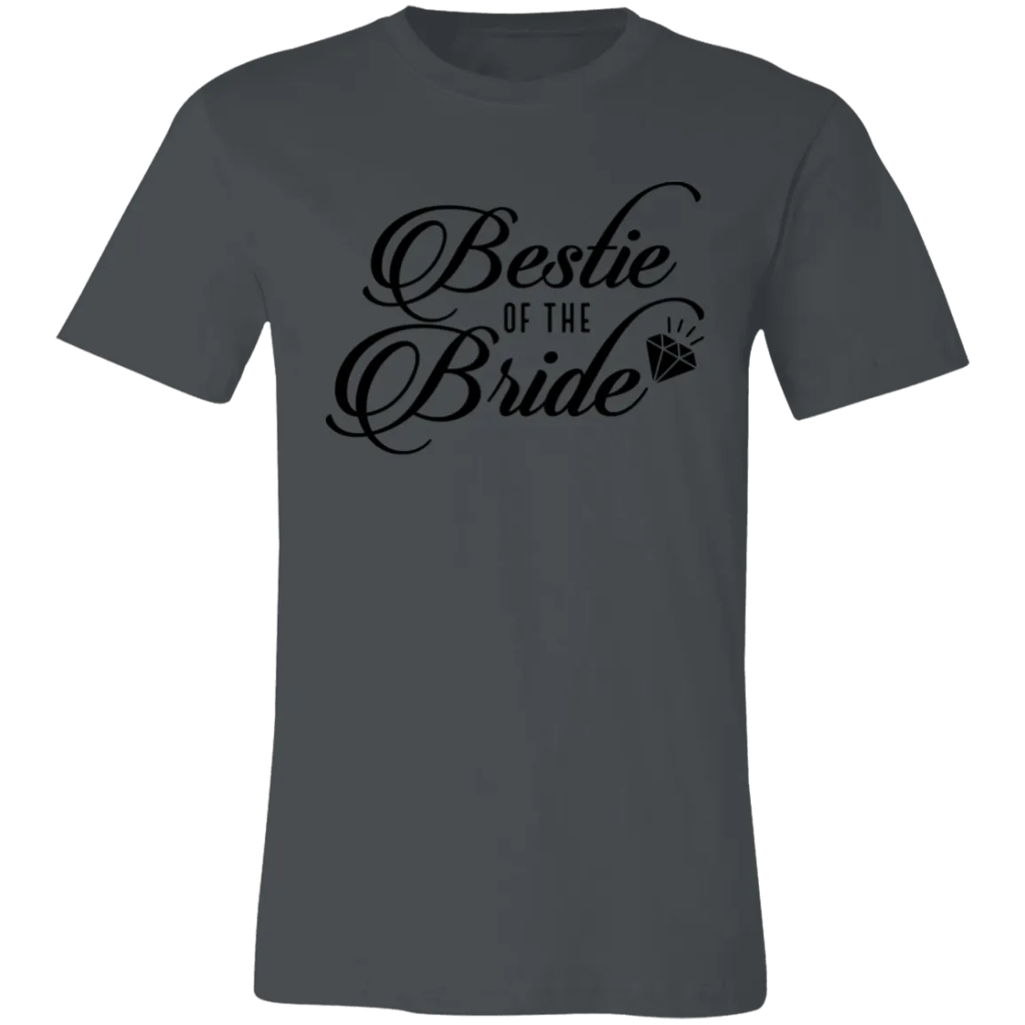 BESTIE OF THE BRIDE Unisex Jersey Short-Sleeve T-Shirt