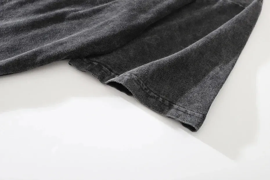 'Can't Stop Thinking' Oversized Cotton T-Shirt