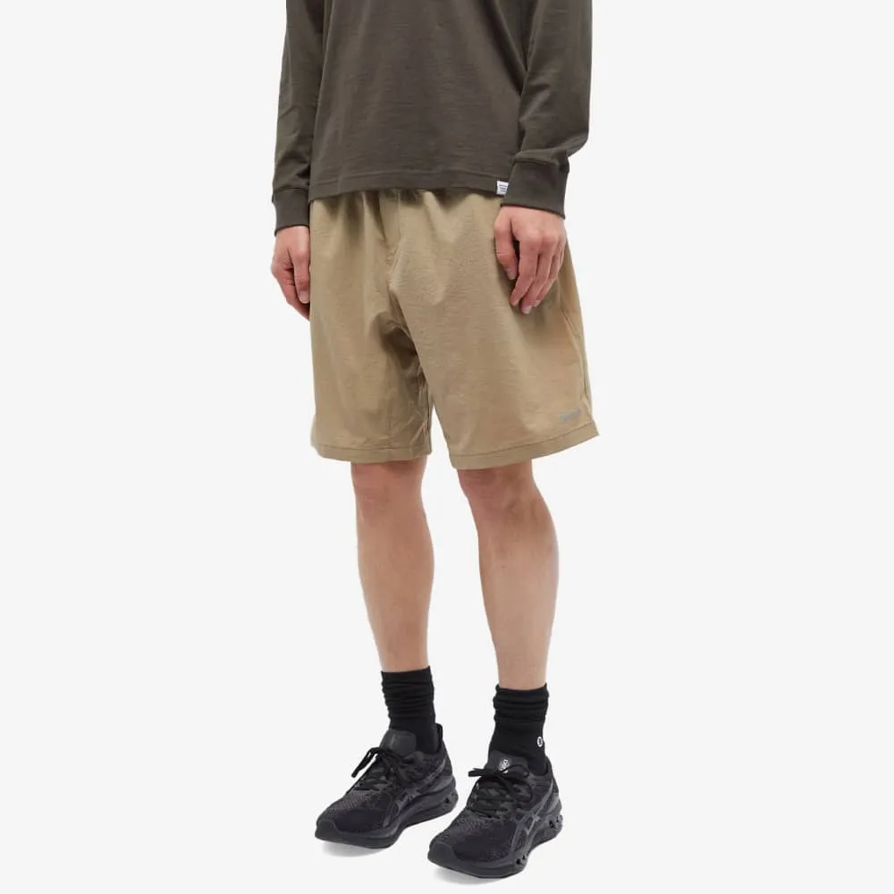 Comfortable shorts made of airy Nanga fabric, beige