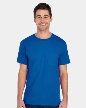 Fruit of the Loom Men's HD Cotton T-Shirt with a Pocket