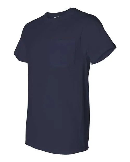 Fruit of the Loom Men's HD Cotton T-Shirt with a Pocket