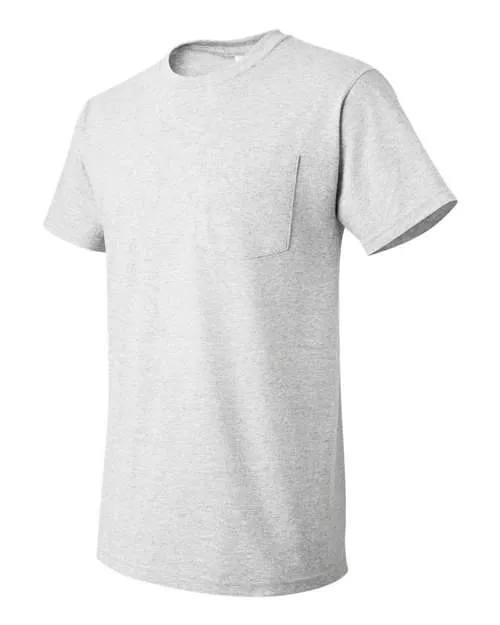 Fruit of the Loom Men's HD Cotton T-Shirt with a Pocket