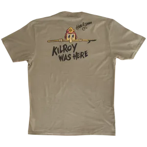 Kilroy Was Here - Army Green Tee