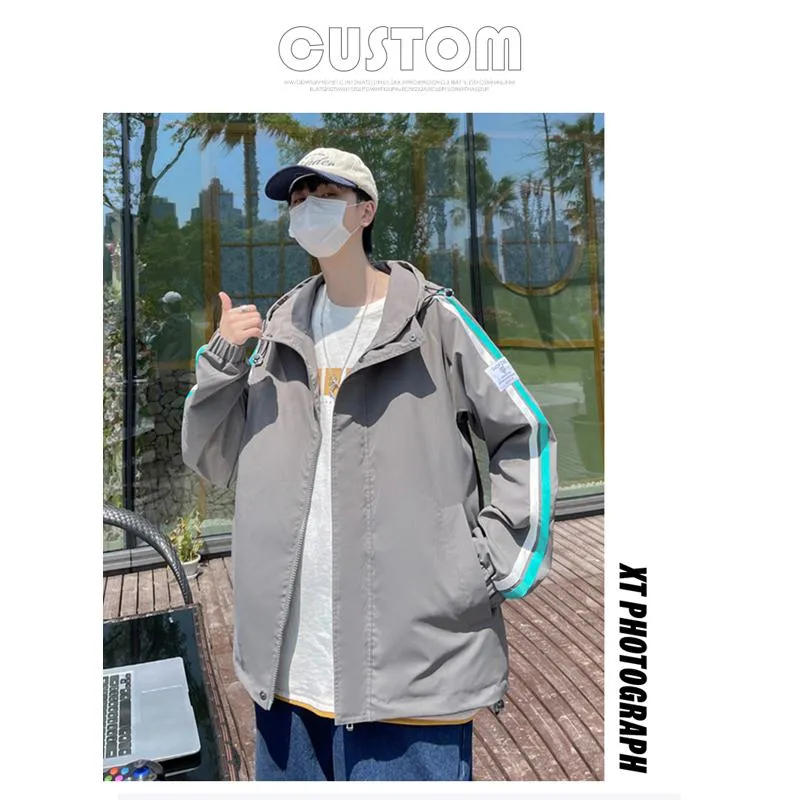 Loose Fit Casual Windbreaker