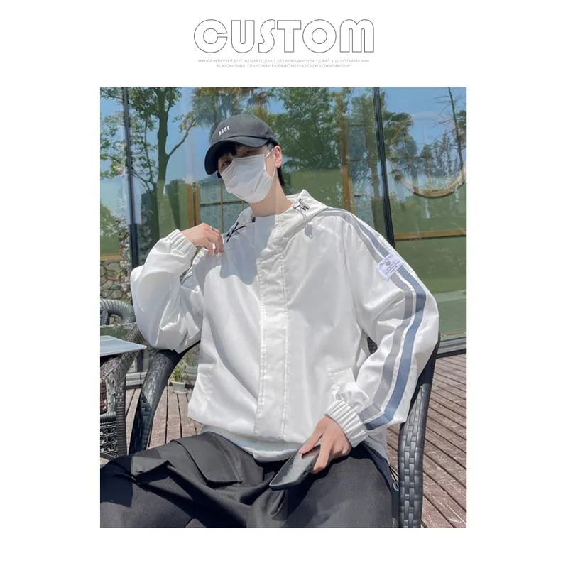 Loose Fit Casual Windbreaker