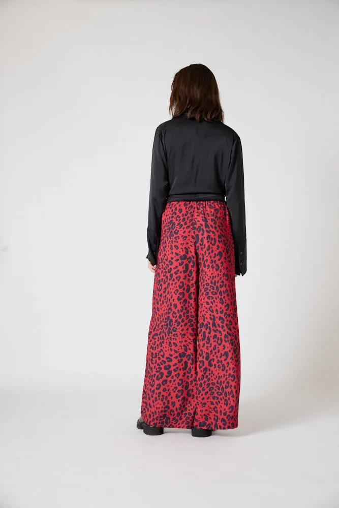 Panthera Wide-Leg Trouser