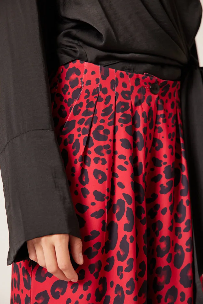 Panthera Wide-Leg Trouser