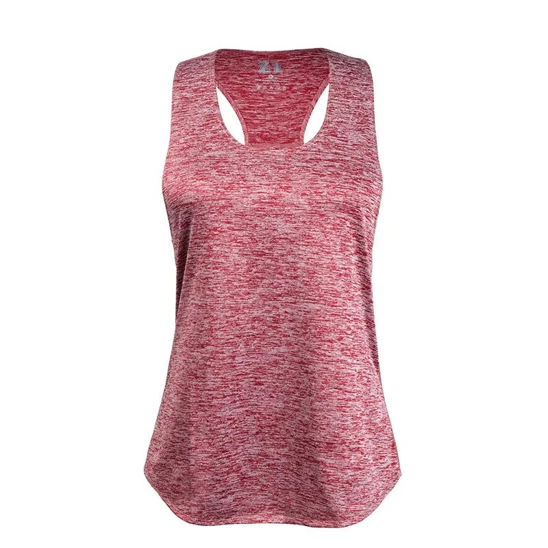 Quick-Dry Sleeveless Fitness Tank Tops