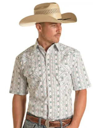 RSMS1SR19D - Panhandle Roughstock SS- Turquoise