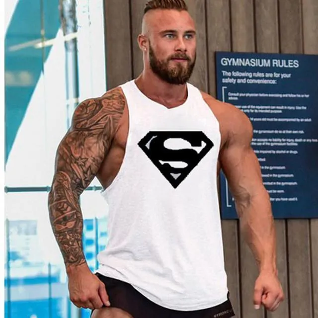 Tank Tops Men Bodybuilding