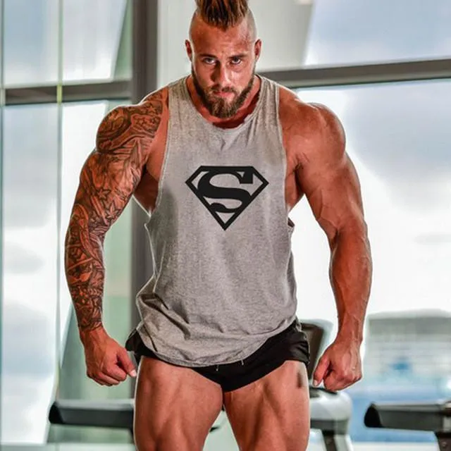 Tank Tops Men Bodybuilding