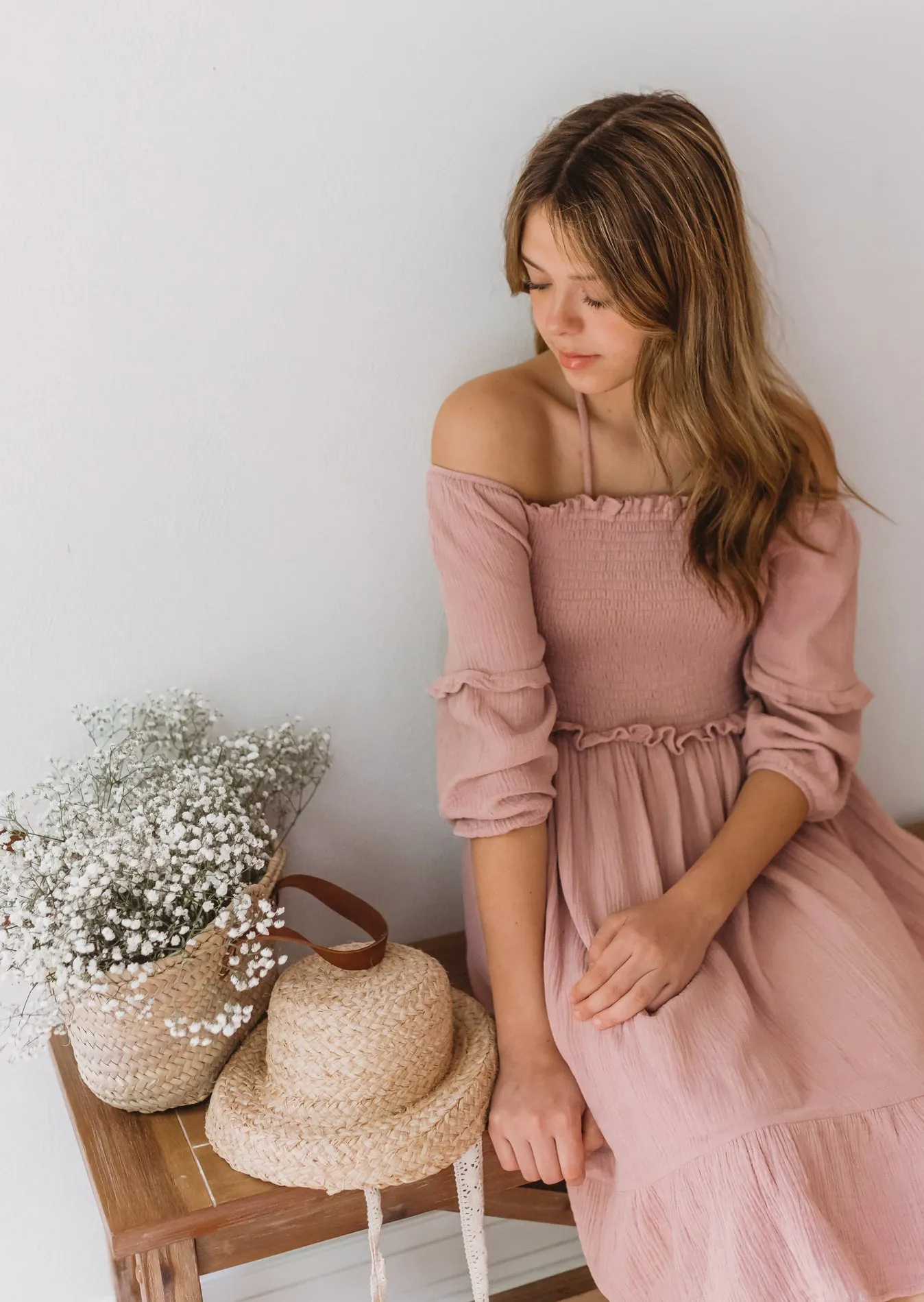 Women's Pippa Dress (peony muslin)