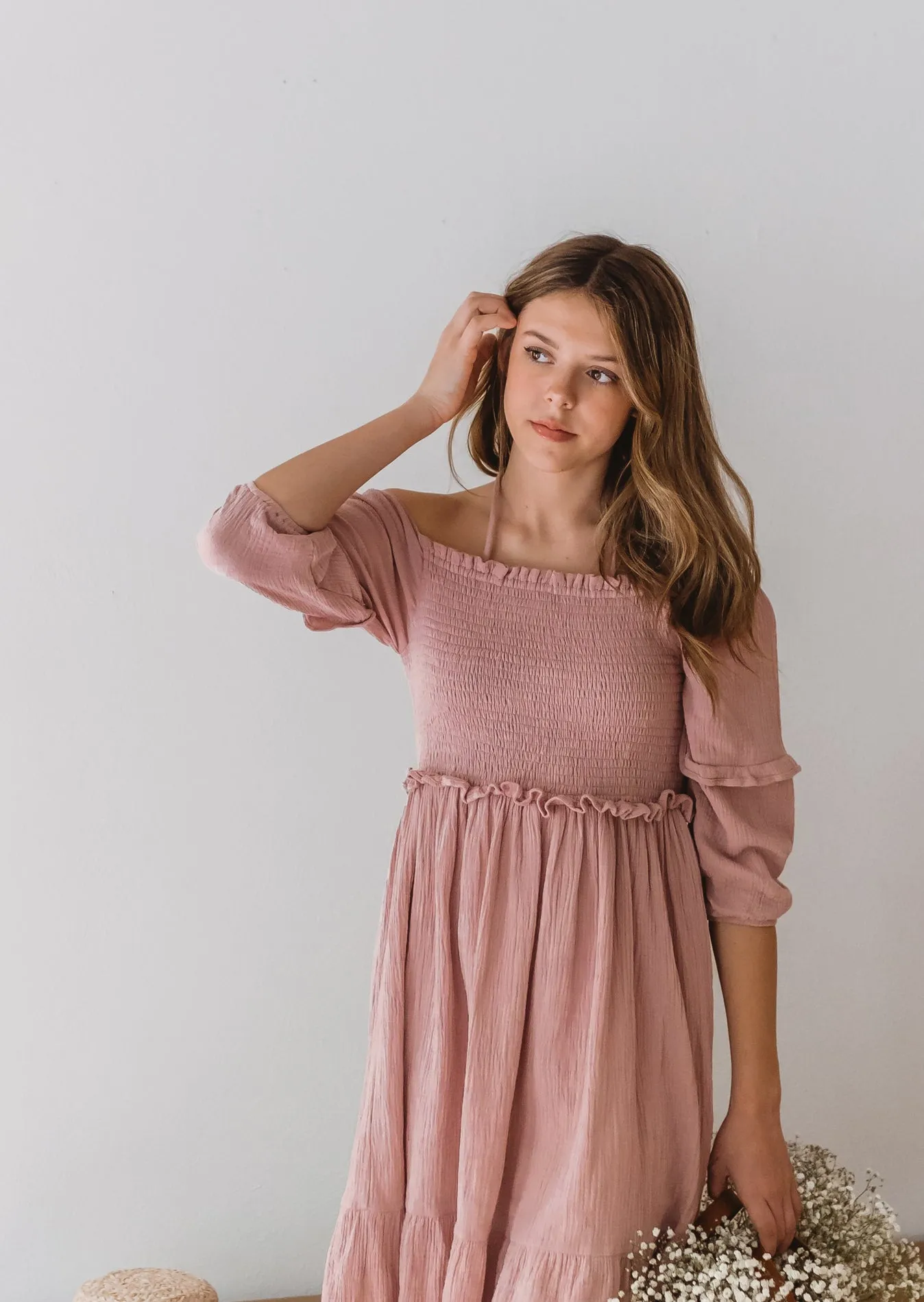 Women's Pippa Dress (peony muslin)
